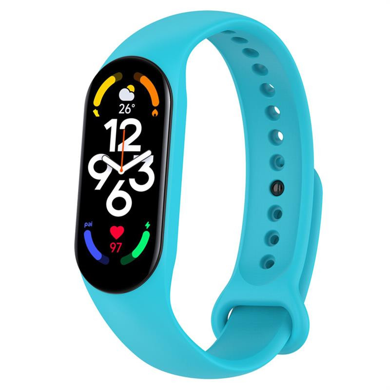  BeCover Silicone for Xiaomi Mi Smart Band 7 Light Blue (707488)