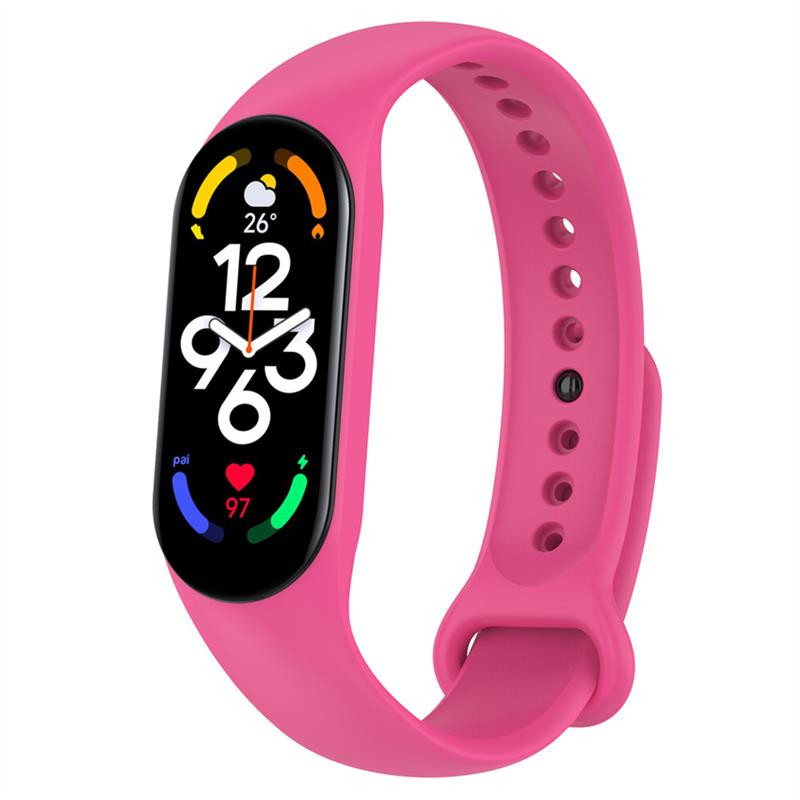  BeCover Silicone for Xiaomi Mi Smart Band 7 Hot Pink (707490)