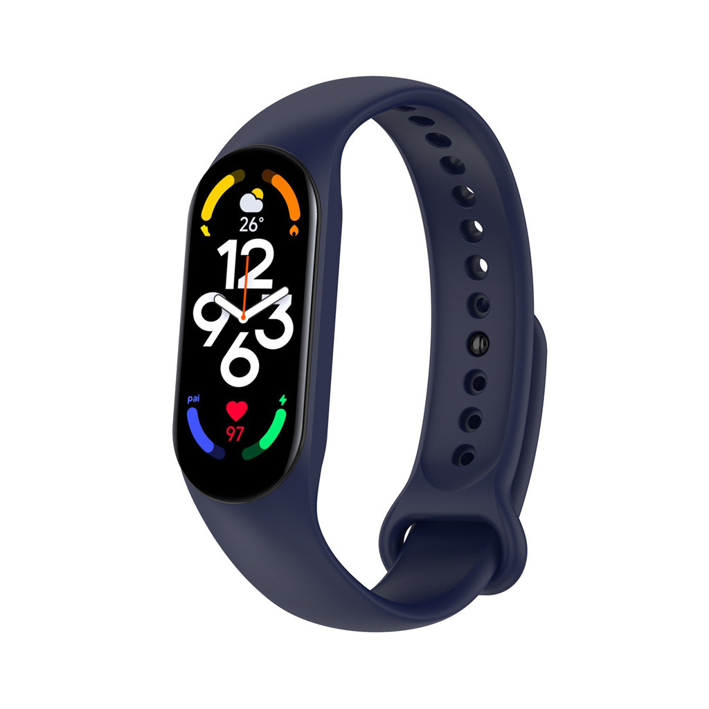  BeCover Silicone for Xiaomi Mi Smart Band 7 Deep Blue (707479)