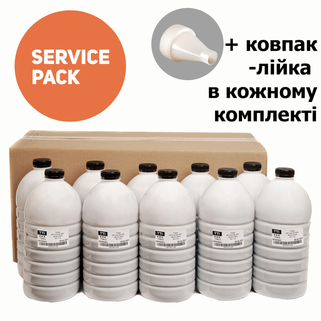 Картридж HP LJ1010 Service Pack, 10x1 кг TTI (TSM-T105-X-10SP)