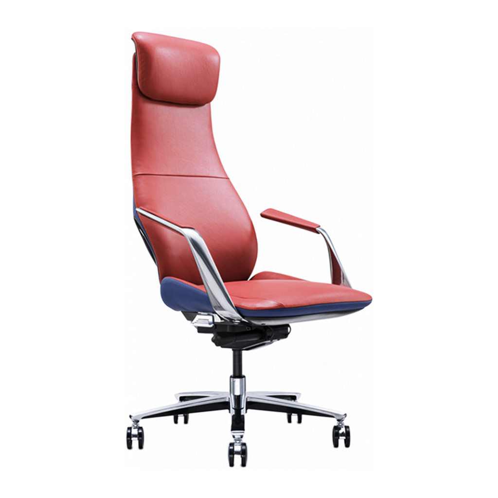 Офісне крісло GT Racer X-808 Red/Blue (X-808 Red/Blue (ZP-02, ZP-09))