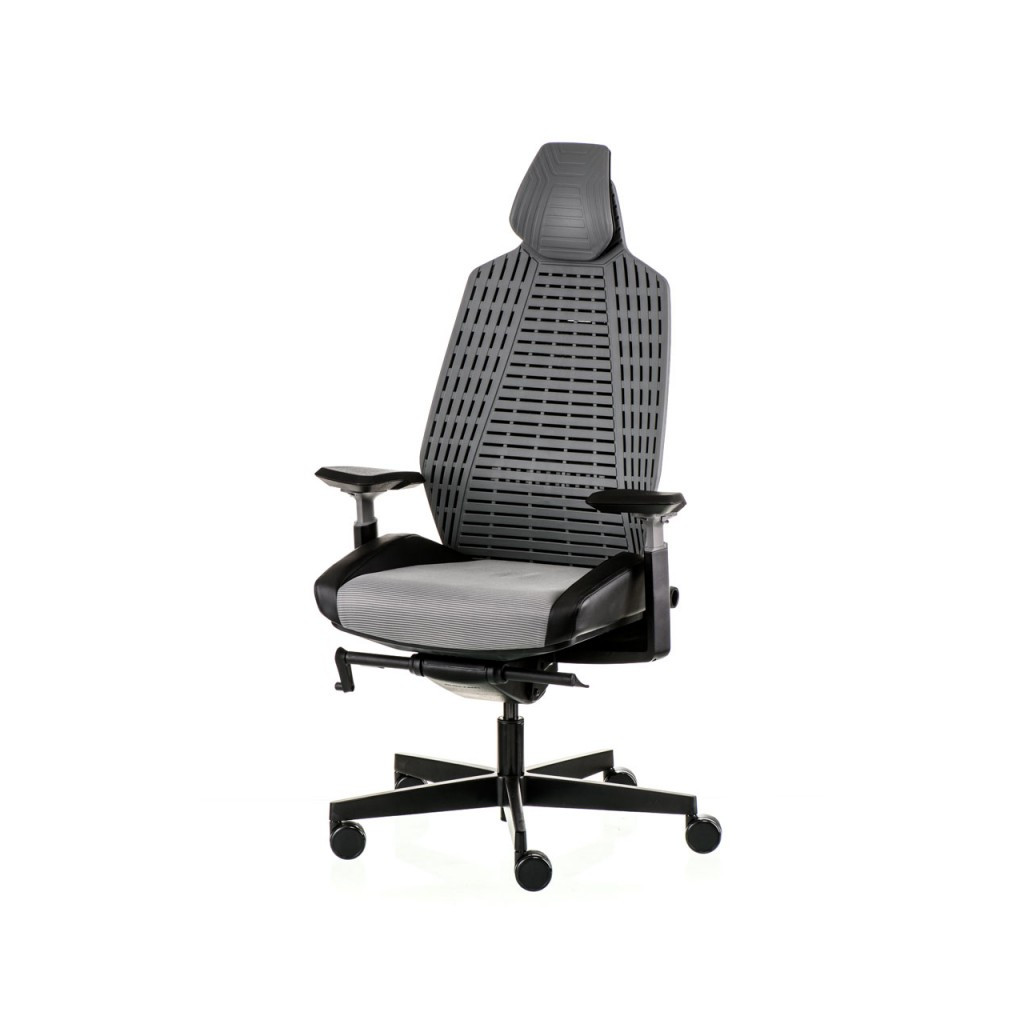 Офісне крісло Special4You RONIN GREY RIBS (E6941)