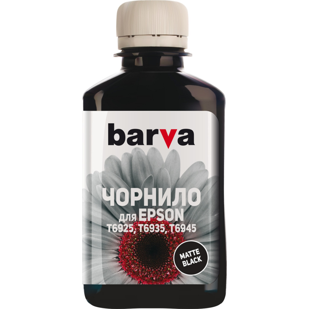 Чернило Barva Epson E69, 180 мл, pigm. Matte-Black (E69-764)