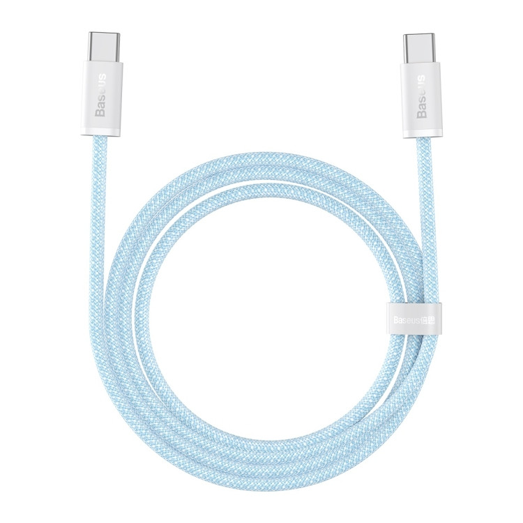 Кабель USB Baseus Dynamic Series Fast Charging Data Cable Type-C to Type-C 100W Blue 2m (CALD000303)