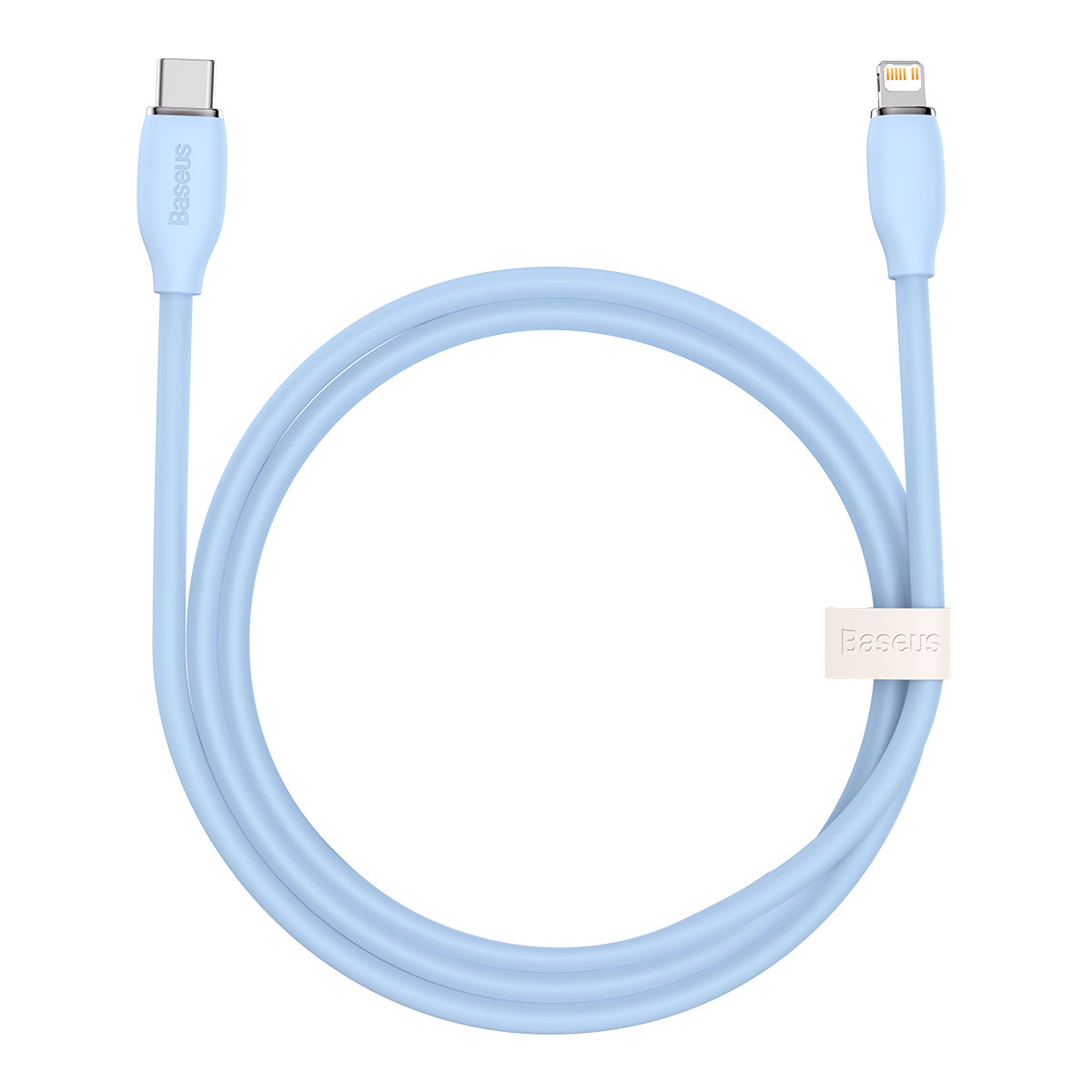 Кабель USB Baseus Jelly Liquid Silica Gel Type-C to Lightning 1.2m Blue (CAGD020003)
