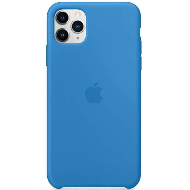 Панель iPhone 11 pro Silicone Case Surf Blue