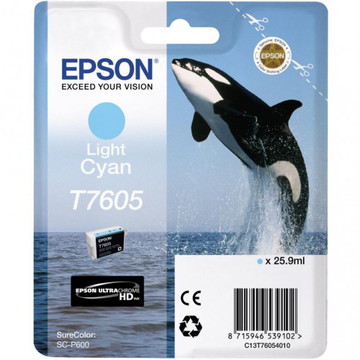 Струменевий картридж Epson SureColor SC-P600 Light Cyan (C13T76054010)