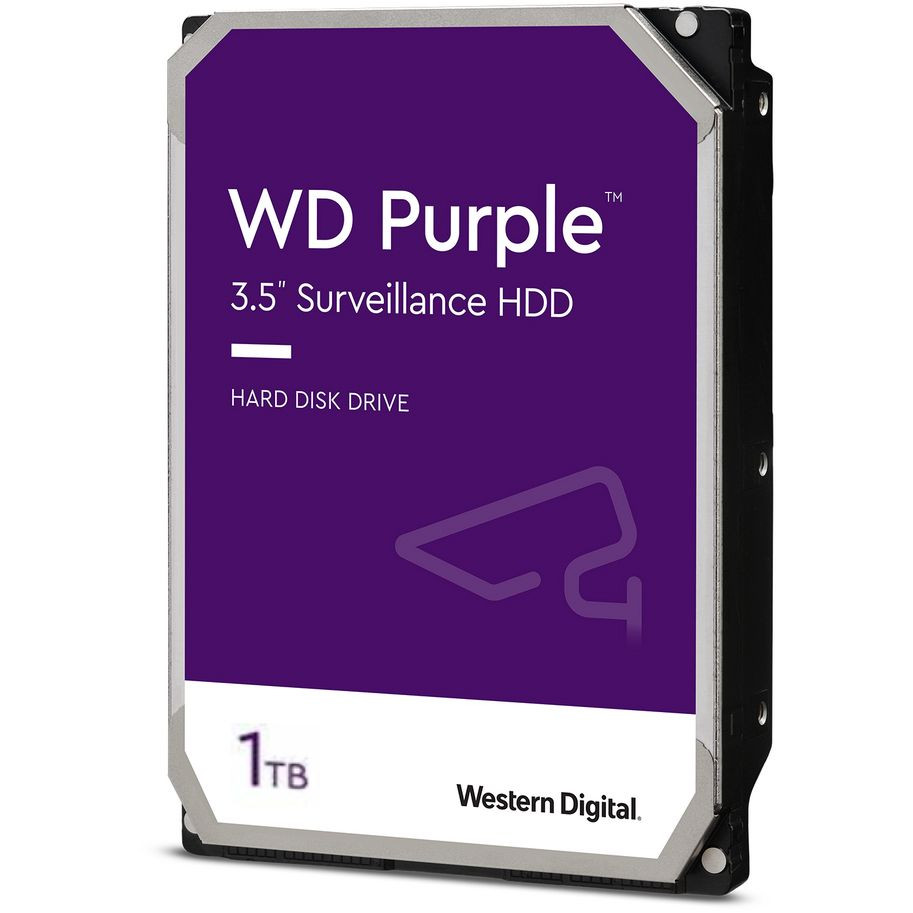 Жесткий диск Western Digital 1TB 64MB 5400rpm 3.5 SATA III Purple (WD11PURZ)