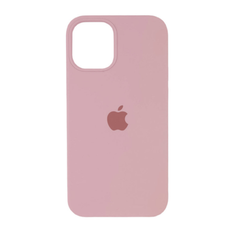 Чохол-накладка Silicone Case iPhone 14 Pro Max with a shoulder strap Pink Sand