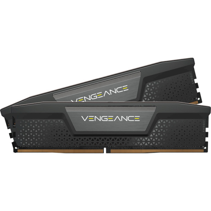 Оперативная память Corsair DDR5, 5200MT/s 64GB 2x32GB DIMM, VENGEANCE DDR5 Black Heatspreader, 1.25V, EAN:0840006661245