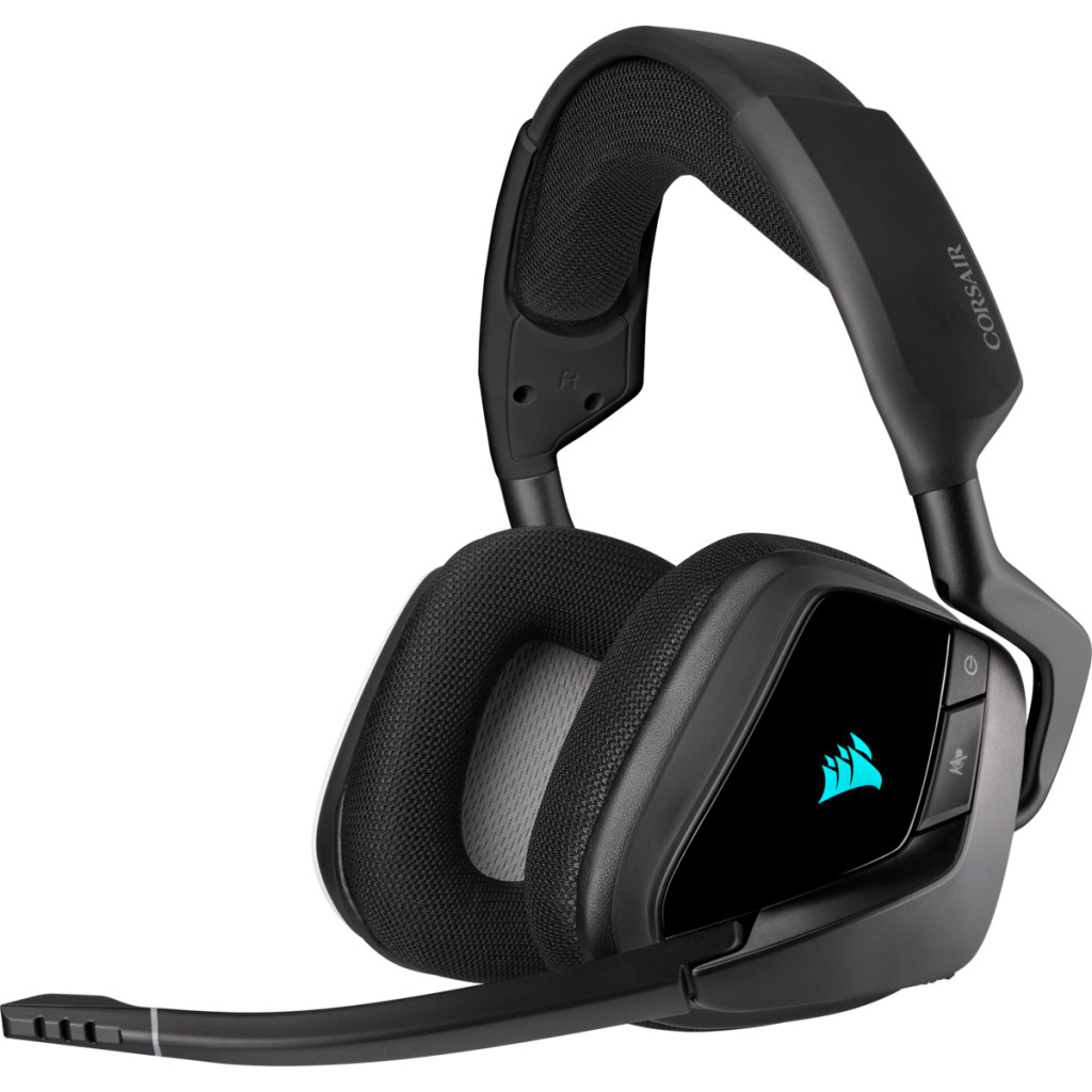 Наушники Corsair VOID RGB ELITE Wireless Headset, Carbon, EAN:0840006609834