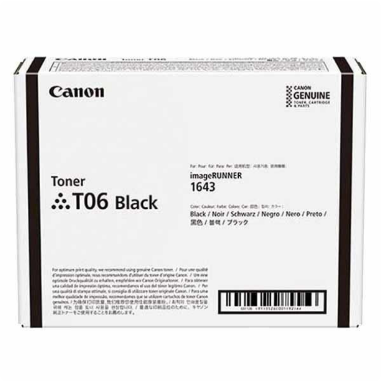 Тонер-картридж Canon T06 Cartridge Black (3526C002AA)