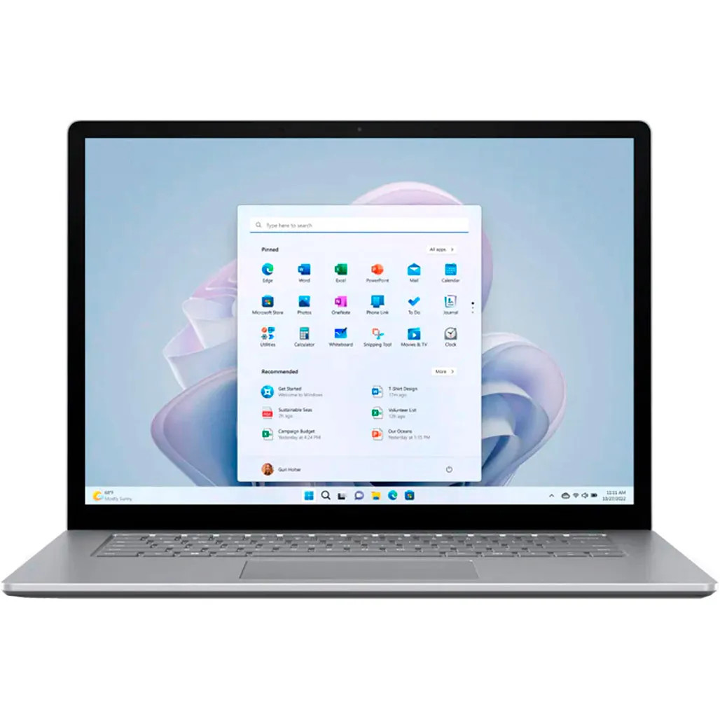 Ноутбук Microsoft Surface Laptop 5 15 Platinum (RIP-00001)
