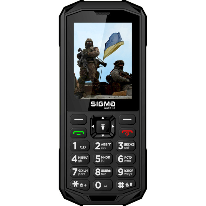 Мобільний телефон Sigma mobile X-treme PA68 Black (UA)