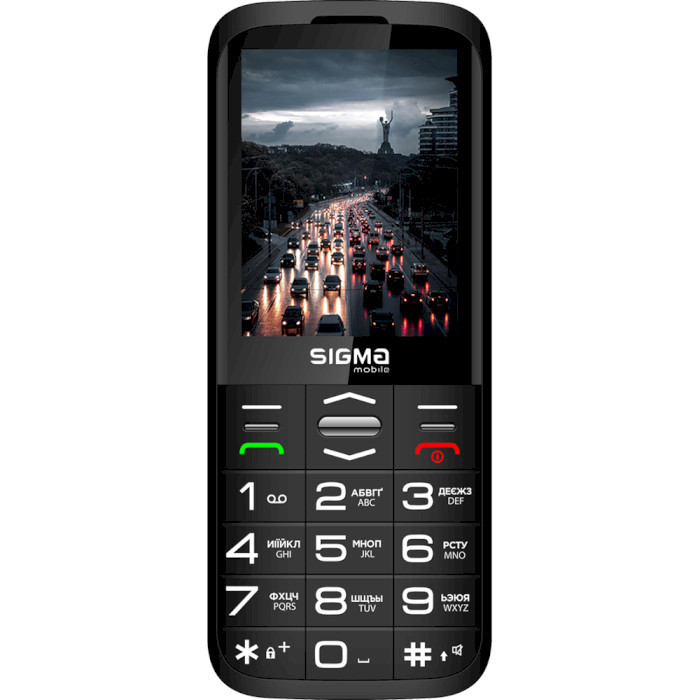 Мобільний телефон Sigma mobile Comfort 50 Grace Black (UA)