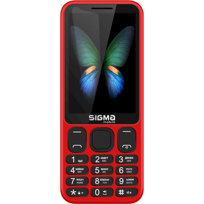 Мобільний телефон Sigma mobile X-style 351 LIDER Red (UA)
