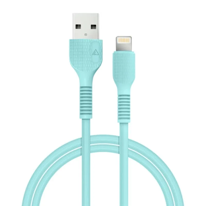 Кабель USB ACCLAB AL-CBCOLOR-L1MT USB-Lightning 1.2m Mint (1283126518195)