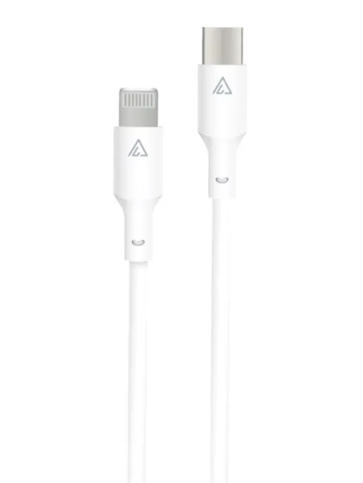 Кабель USB ACCLAB PwrX USB Type-C-Lightning 1.2 m 30W White (1283126559556)