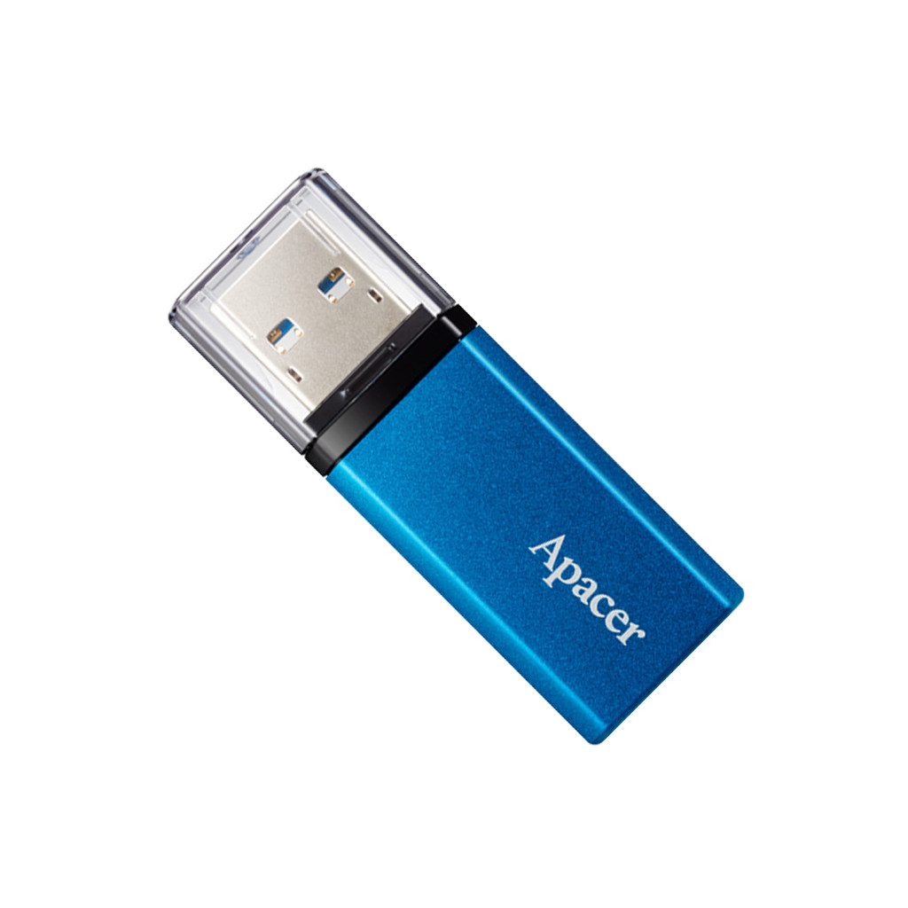 Флеш пам'ять USB Apacer AH25C 64GB Ocean Blue (AP64GAH25CU-1)