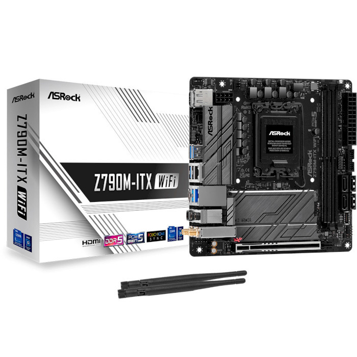 Материнська плата ASRock Z790M-ITX WiFi