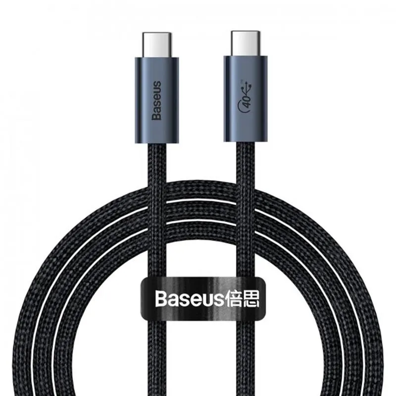 Кабель USB Baseus Flash USB-C-USB-C, 100W, 1m Tarnish (CASS010014)