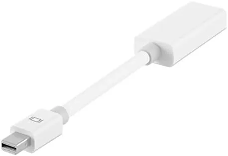 Адаптер и переходник Belkin mini DisplayPort - HDMI (M/F), 0.12 m, White (F2CD078DSAPL)