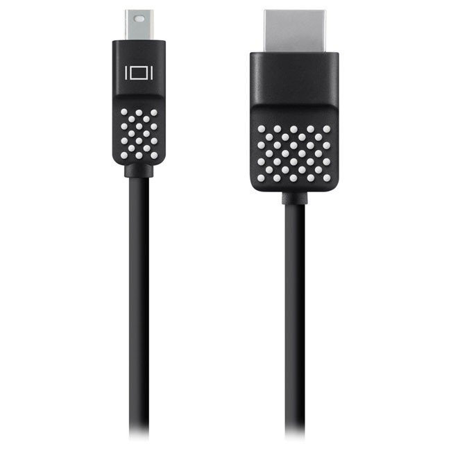 Кабель Belkin mini DisplayPort - HDMI (M/M), 1.8 m, Black (F2CD080bt06)