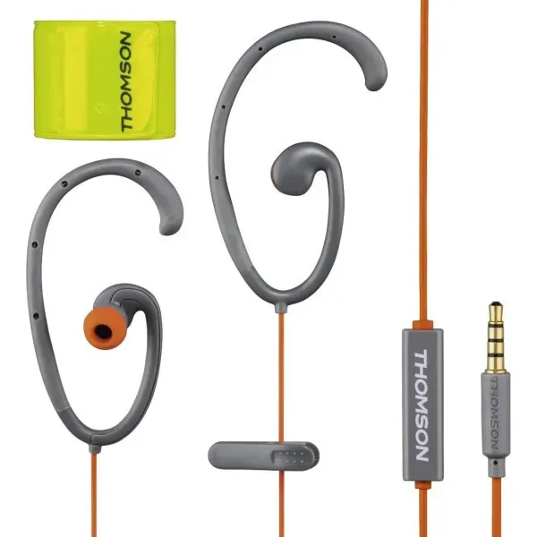 Навушники Thomson Ear 5205 Clip-On Sport Flex Stereo Headset headphones Grey