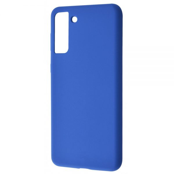 Панель Samsung Galaxy S21 Plus WAVE Full Silicone Cover Blue