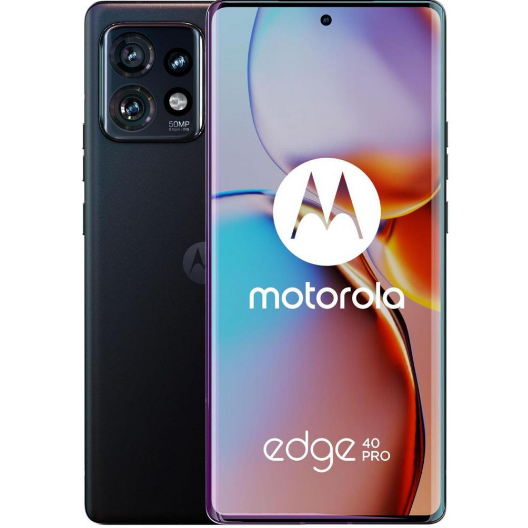 Смартфон Motorola Edge 40 Pro 12/256GB Interstellar Black (PAWE0002)