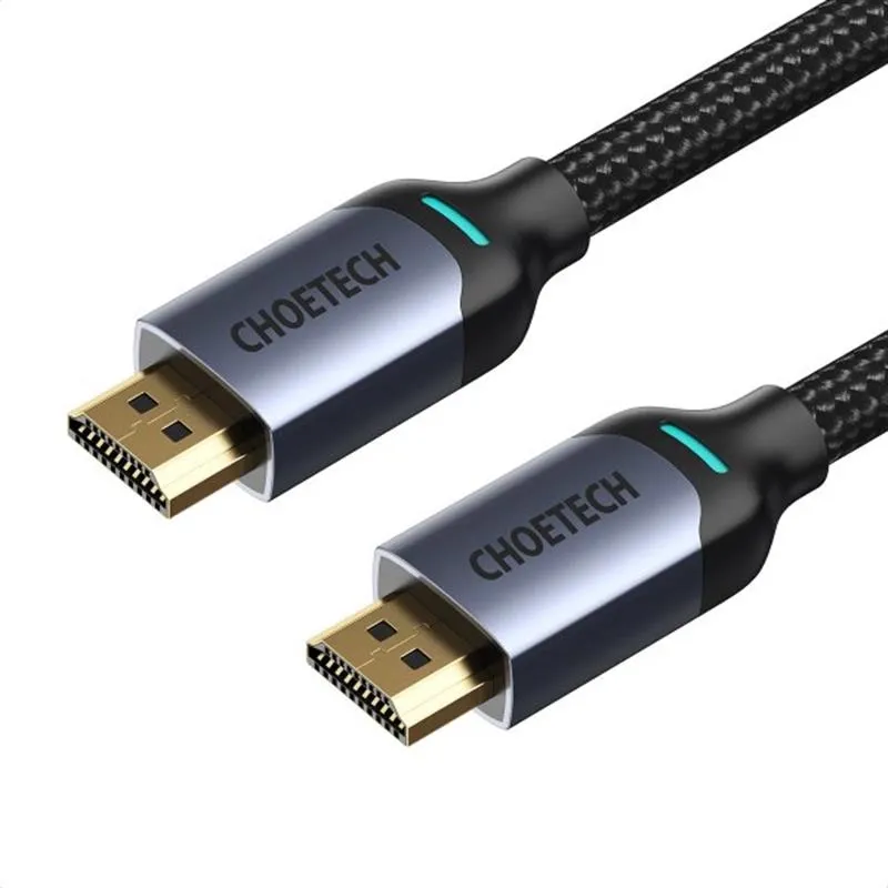 Кабель Choetech HDMI - HDMI V 2.1, (M/M), 2 m, Black (XHH01-BK)