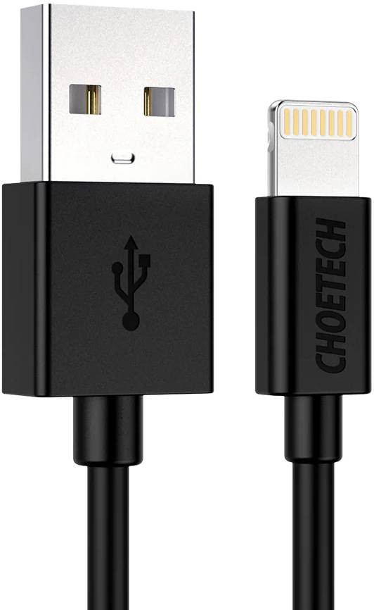 Кабель USB Choetech USB - Lightning, 1.2m (IP0026-BK)