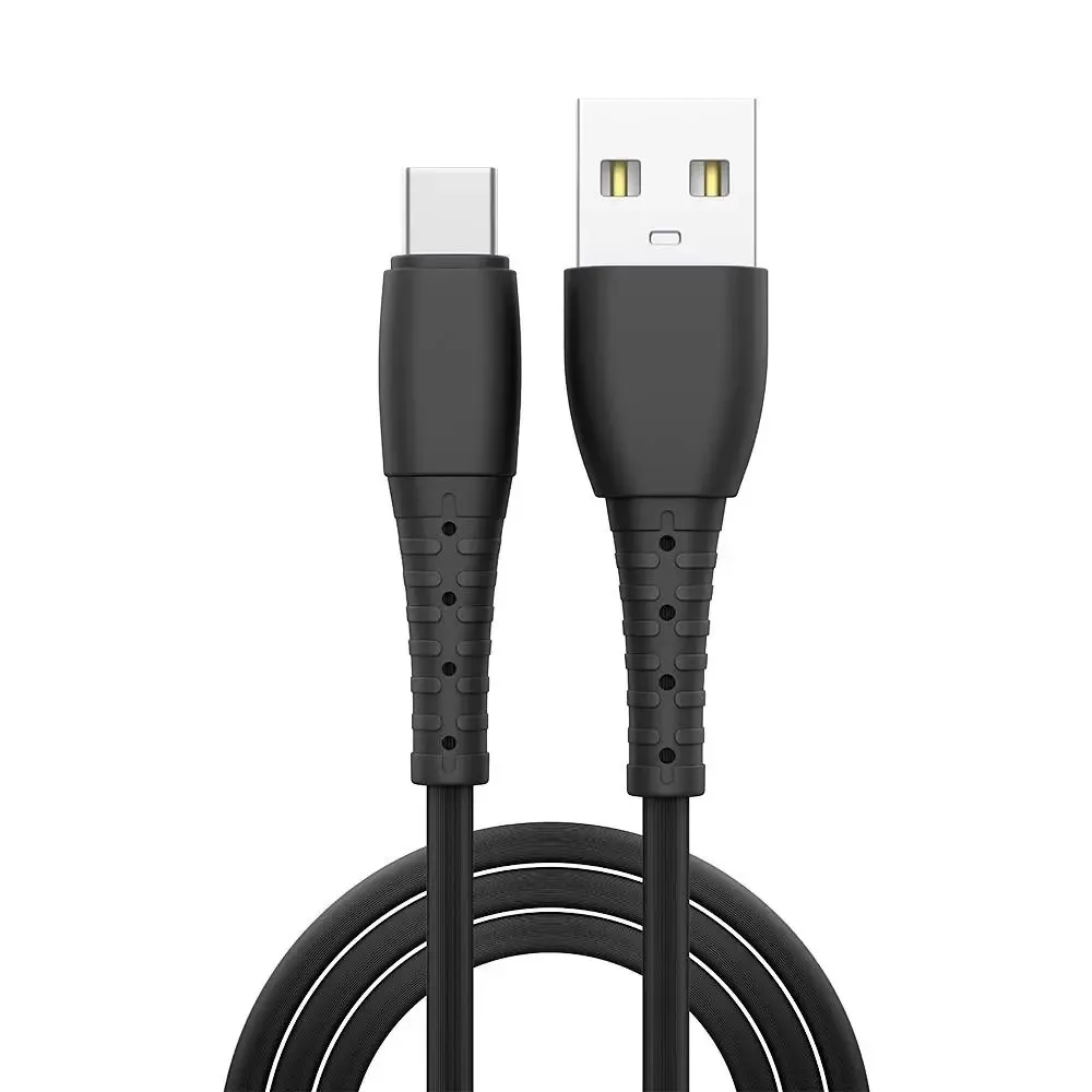 Кабель USB Grand-X USB-USB Type C, 3A, 1m, Black (PC-02)