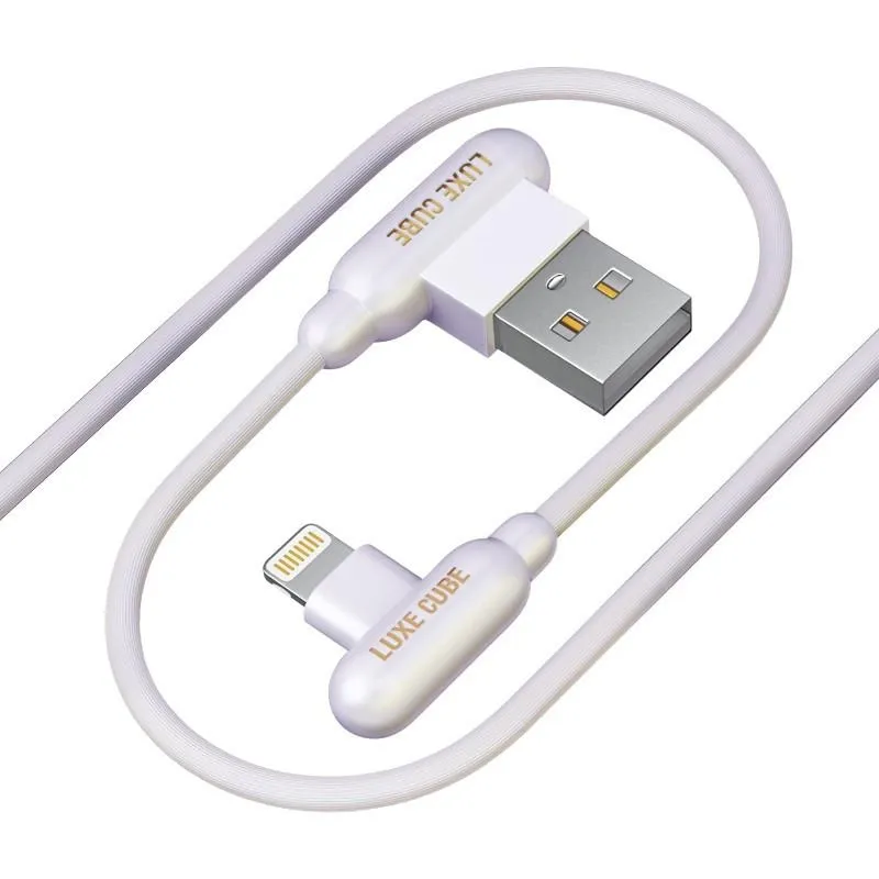 Кабель USB Luxe Cube Game USB-Lightining, 1m, White (8886668686129)