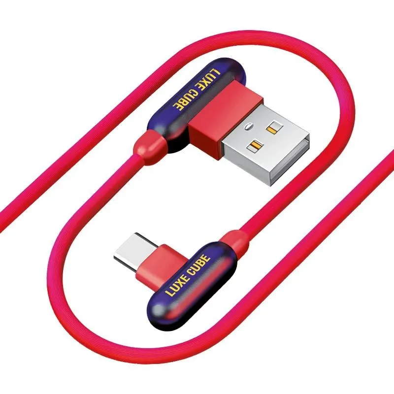 Кабель USB Luxe Cube Game USB-USB Type C, 1m, Red (8886668686136)
