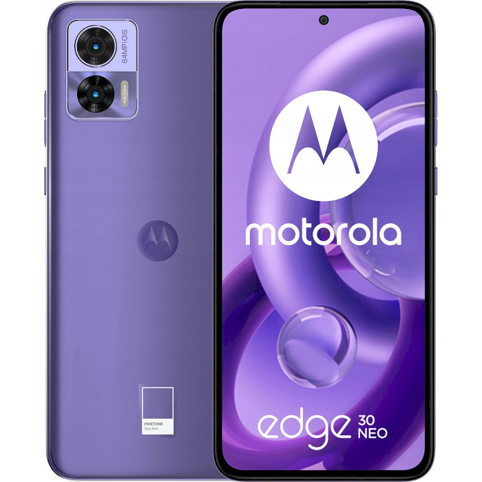 Смартфон Motorola Moto Edge 30 Neo 8/128GB Dual Sim Very Peri (PAV00079RS)