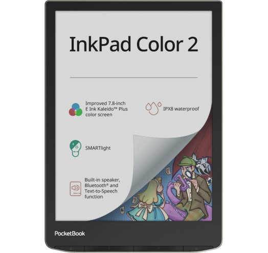 Електронна книга  PocketBook 743C InkPad Color 2 Moon Silver (PB743C-N-CIS)