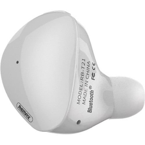 Bluetooth гарнітура Remax RB-T21 White (6954851287896)