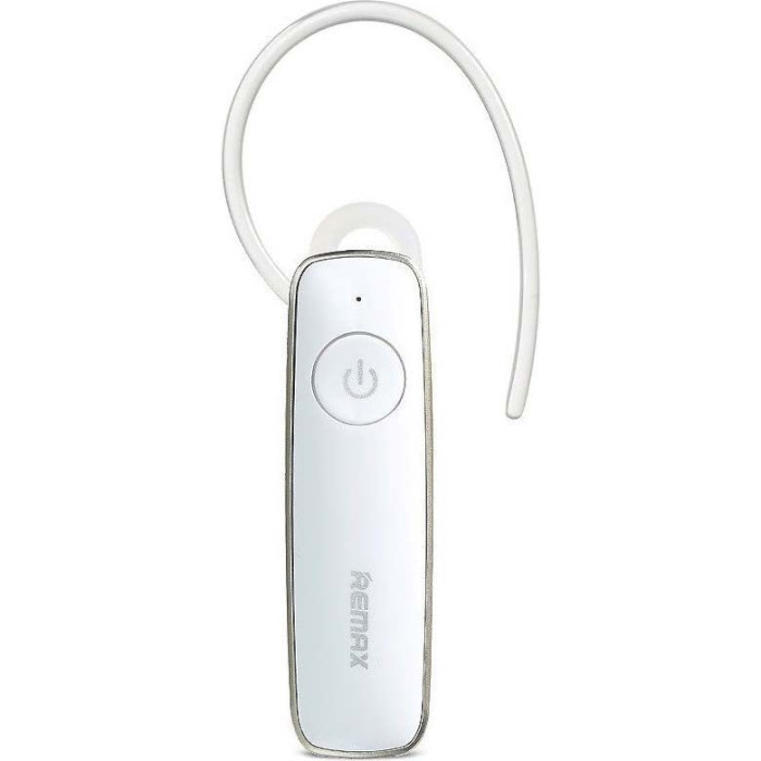 Bluetooth гарнітура Remax RB-T8 White (6954851254027)
