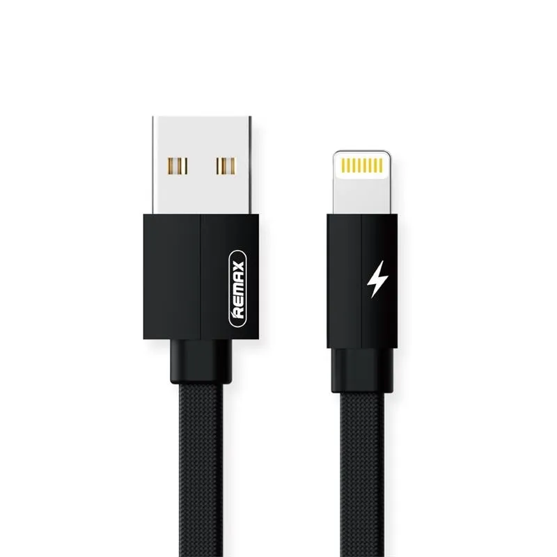 Кабель USB Remax RC-094i Kerolla USB-Lightning, 2m Black (6954851284680)
