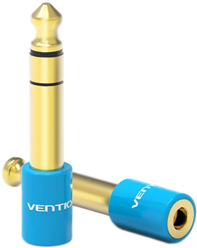 Адаптер і перехідник Vention Audio 3.5 mm AF - 6.5 mm AM (VAB-S01-L)