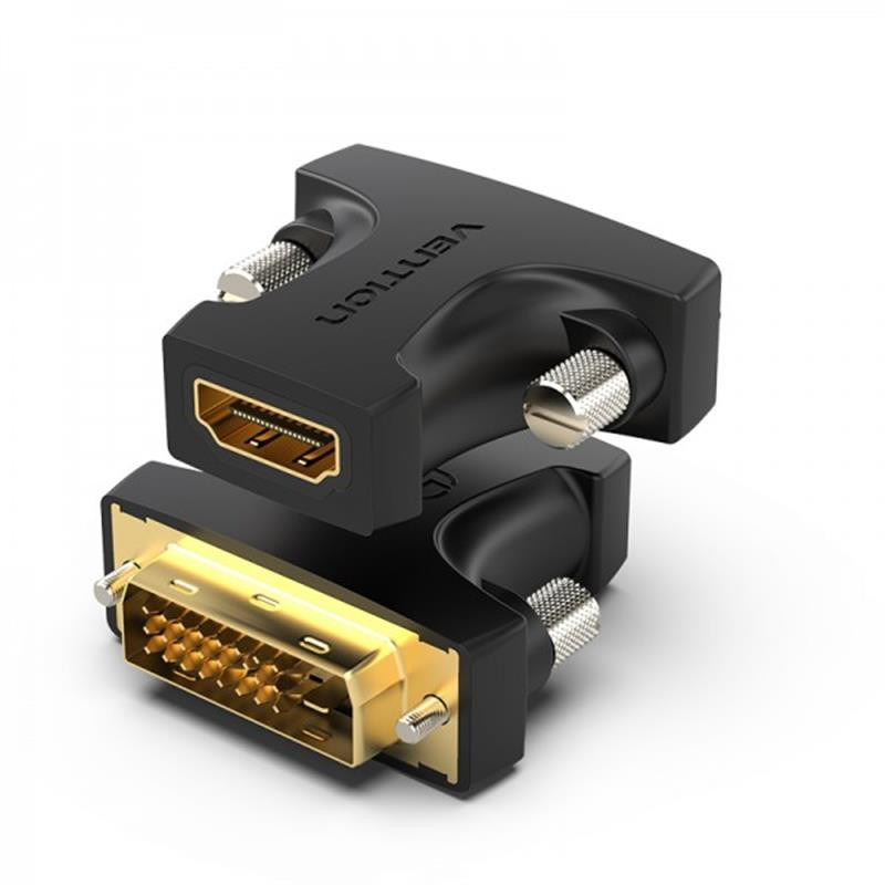 Адаптер і перехідник Vention HDMI - DVI (M/F), Black (AILB0)