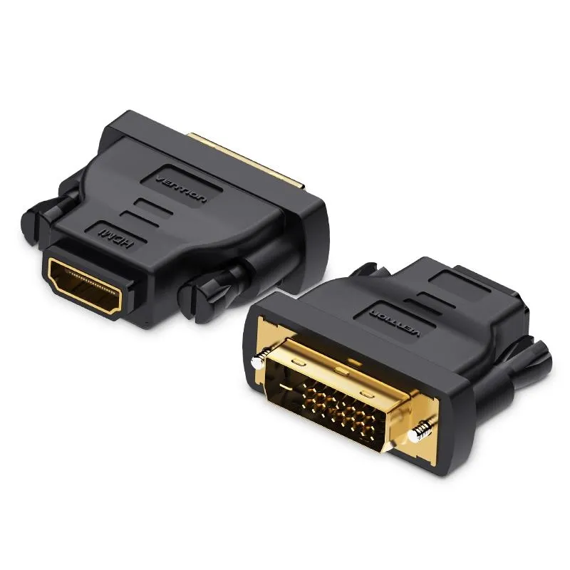 Адаптер і перехідник Vention HDMI - DVI (M/F), Black (ECDB0)