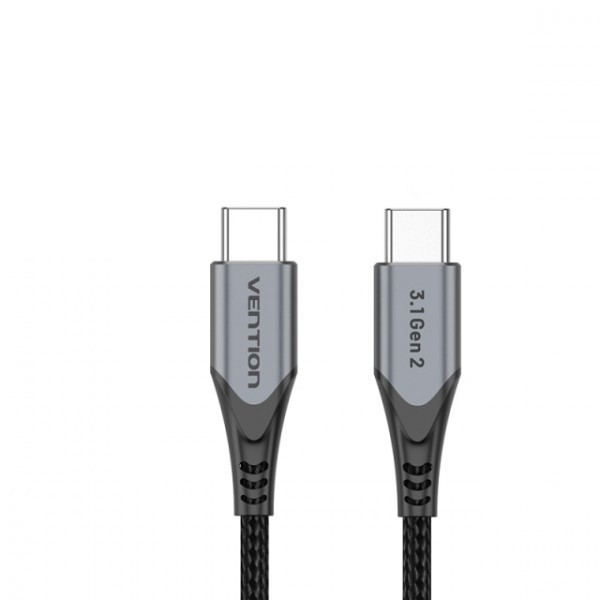 Кабель Vention USB-C - USB-C, 0.5 m, Grey (TAHHD)