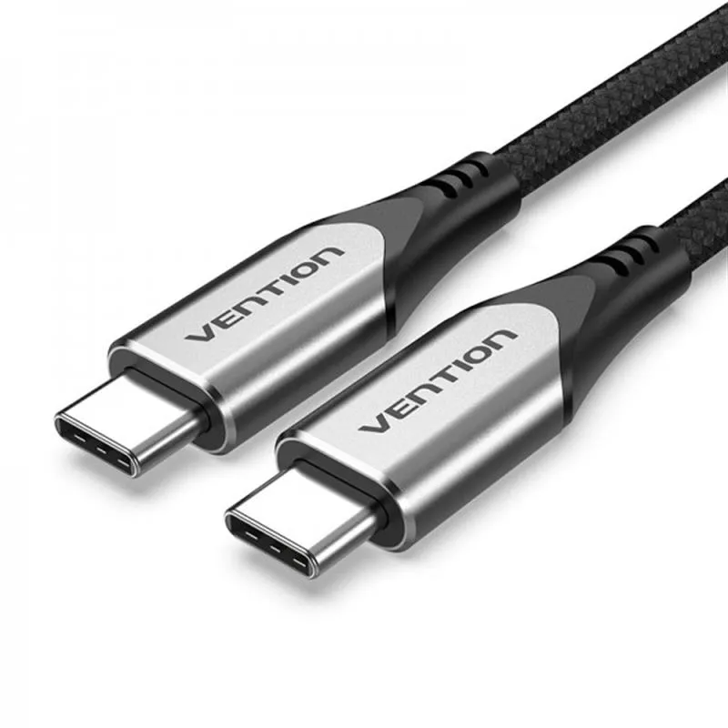 Кабель Vention USB-C - USB-C, 1.5 m, Grey (TAAHG)