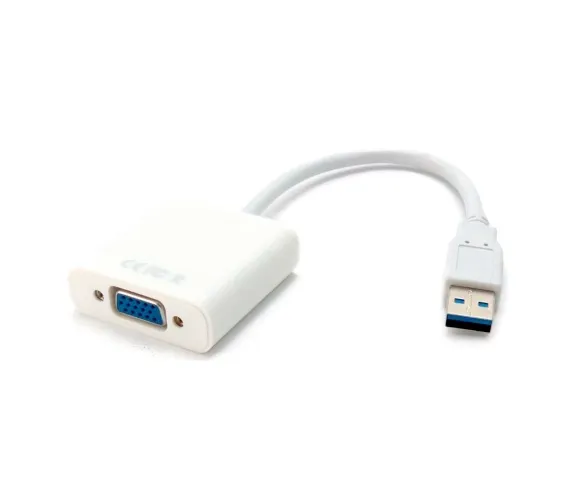 Адаптер и переходник Voltronic USB - VGA, (M/F), White (YT-C-USB3.0(M)/VGA(F)/04789)