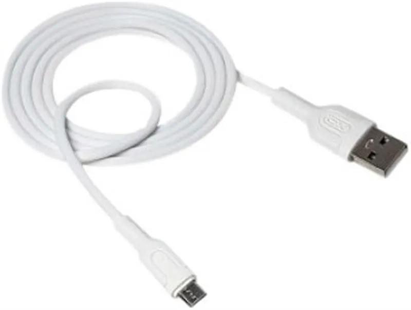 Кабель XO NB212 USB-microUSB 2.1A 1m White (XO-NB212m-WH)