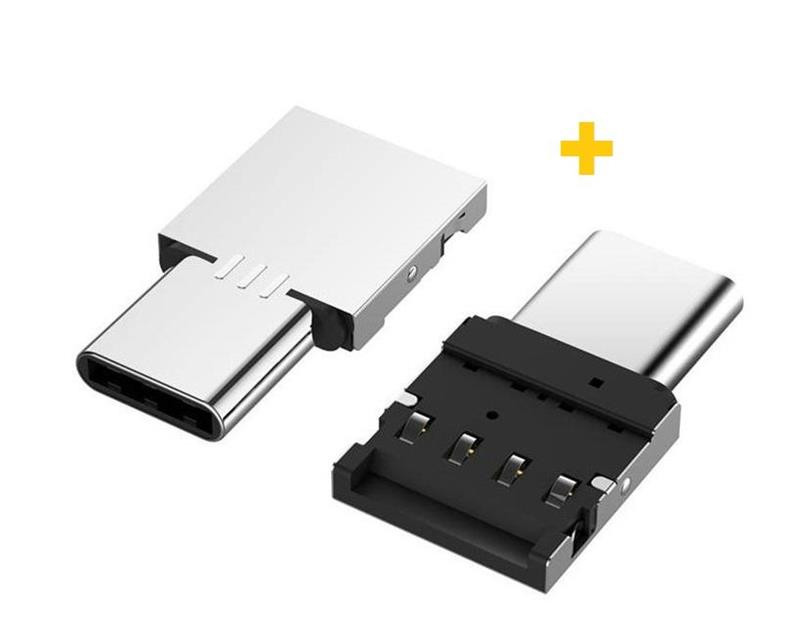 Адаптер и переходник XoKo AC-045 USB-USB Type-C Silver 2шт. (XK-AC045-SL2)