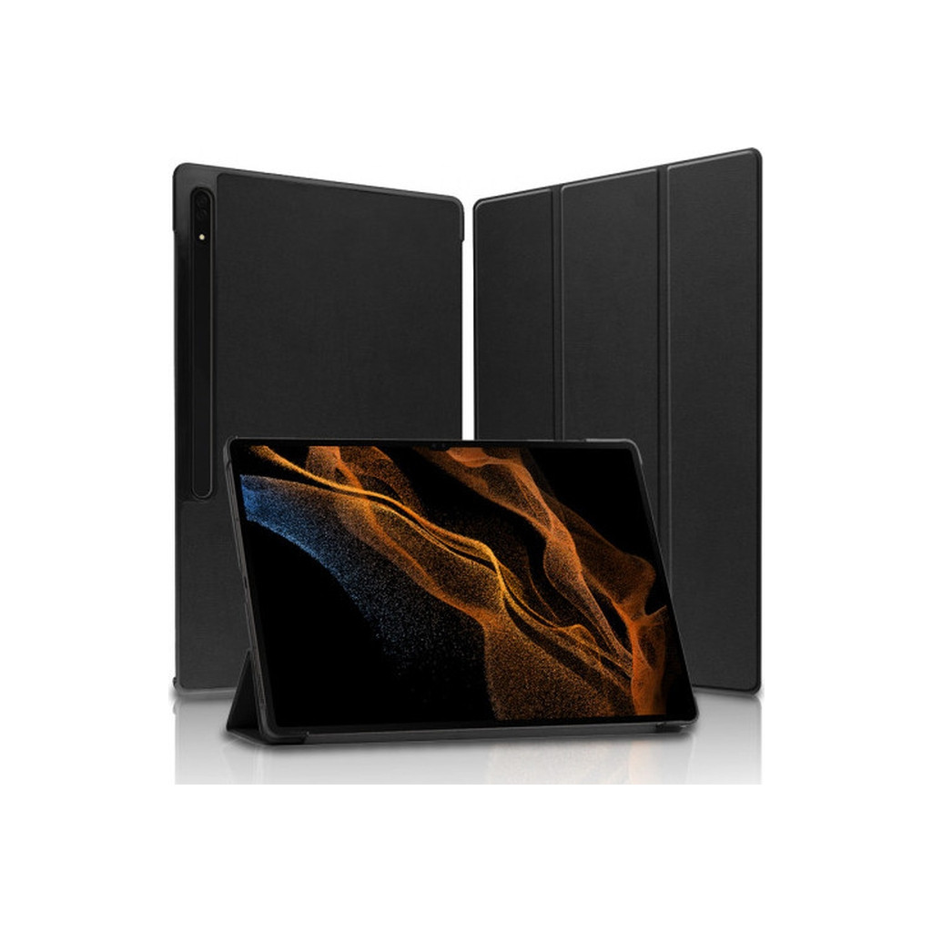 Чехол, сумка для планшетов AirOn Premium Samsung Galaxy Tab S8 Ultra 14.6 2022 + protective film black (4822352781090)