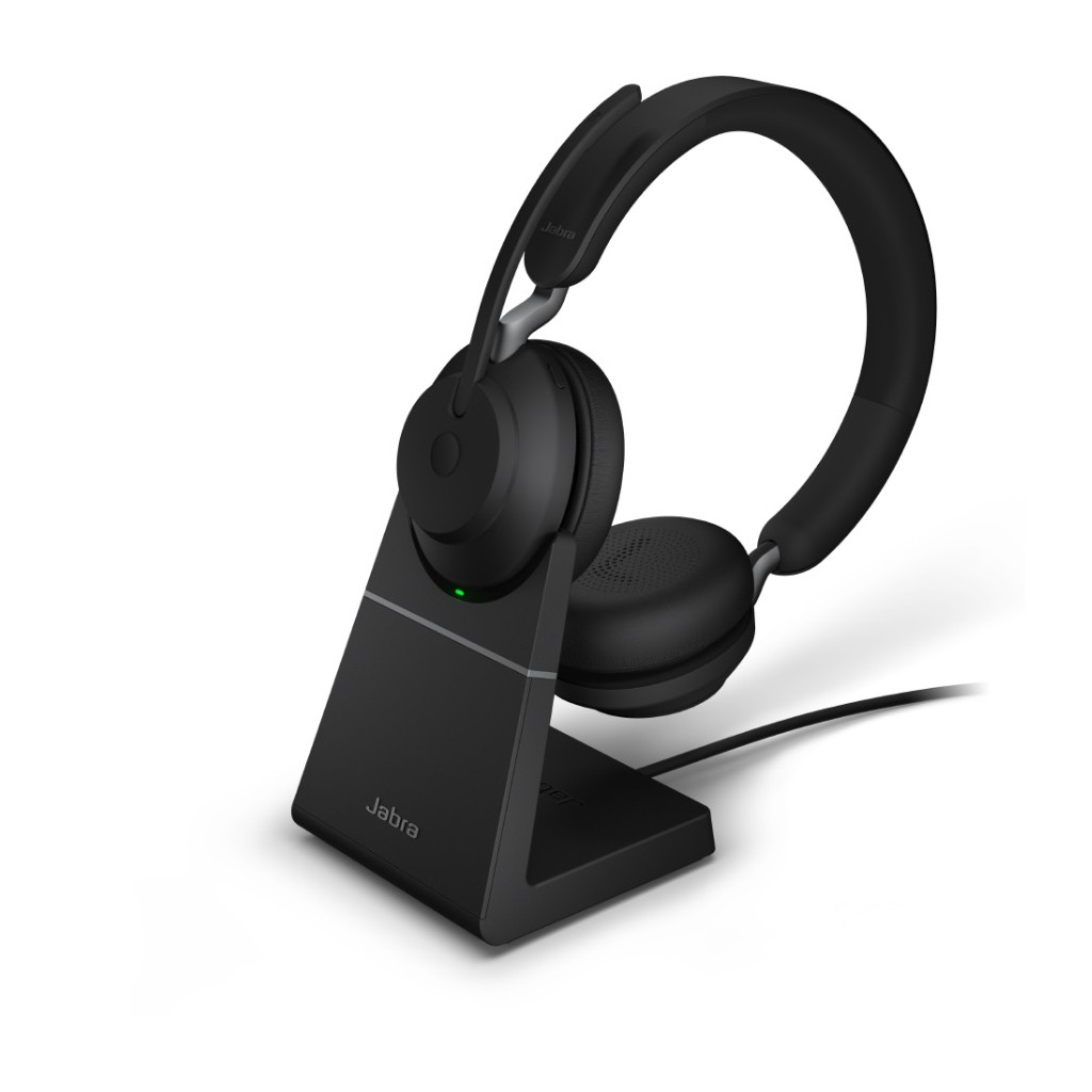 Навушники Jabra Evolve2 65 MS Stereo Stand Black (26599-999-989)